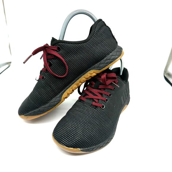 NOBULL Black Training Crossfit Lifting Sneaker Womens Size 6.5 Athletic Workout - Picture 2 of 16